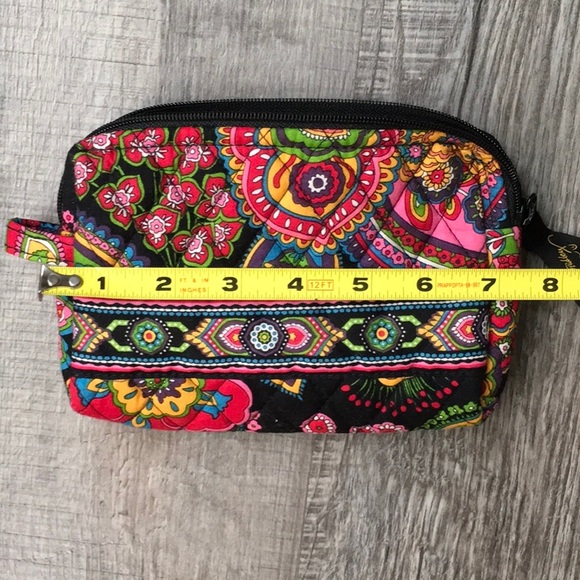 Vera Bradley Symphony in Hue Cosmetic Bag with Floral Design - Picture 7 of 7